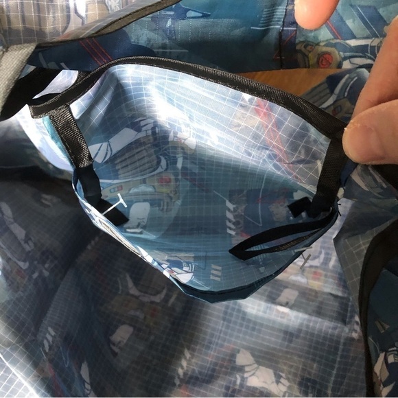 Disney Pixar: Lightyear: Buzz patches Reusable Bag (23”x16.5”). - Picture 4 of 5